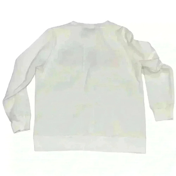 Halloween Holiday Editions White crewneck Halloween Embroidered Patchwork Sz S - Picture 9 of 9